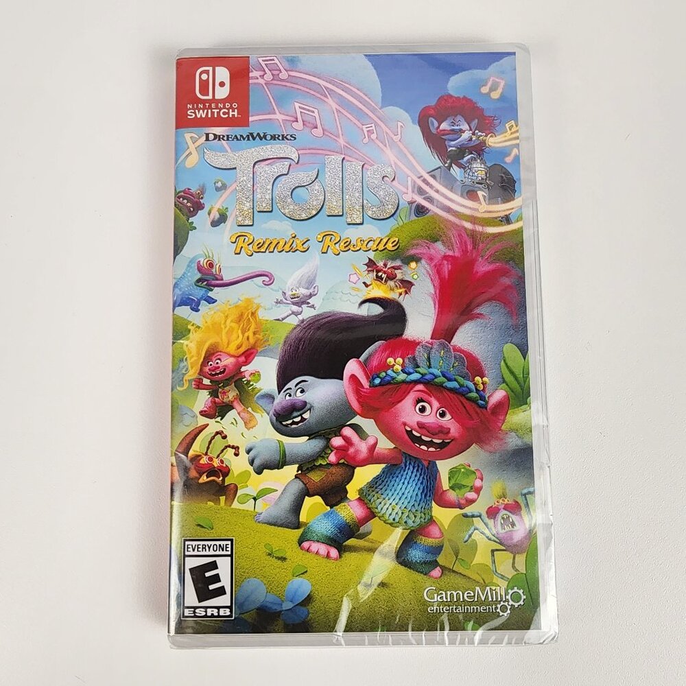 Trolls Remix Rescue - Nintendo Switch - Brand New + Free Shipping